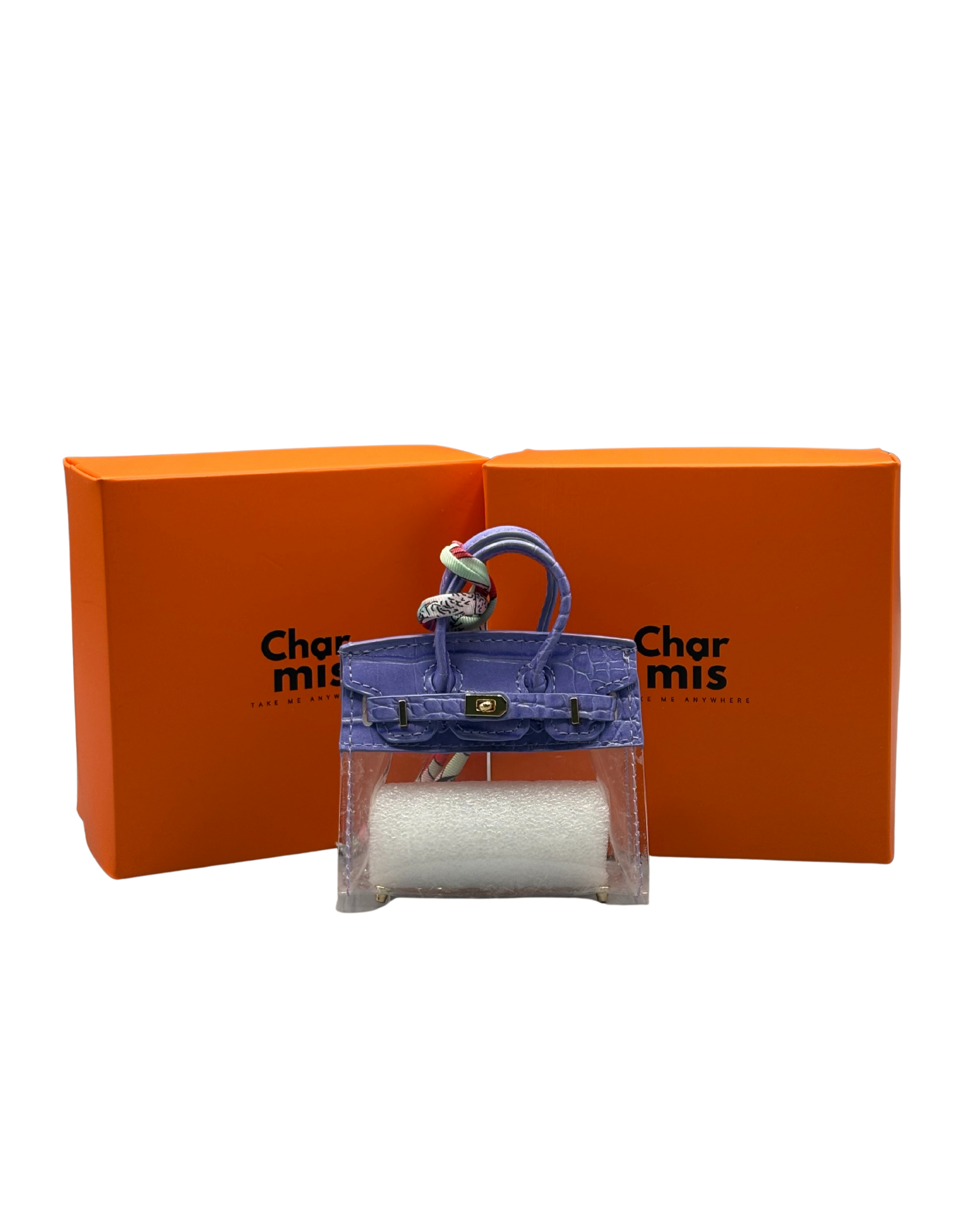 Vinyl Kelly Mini-Bag Charm