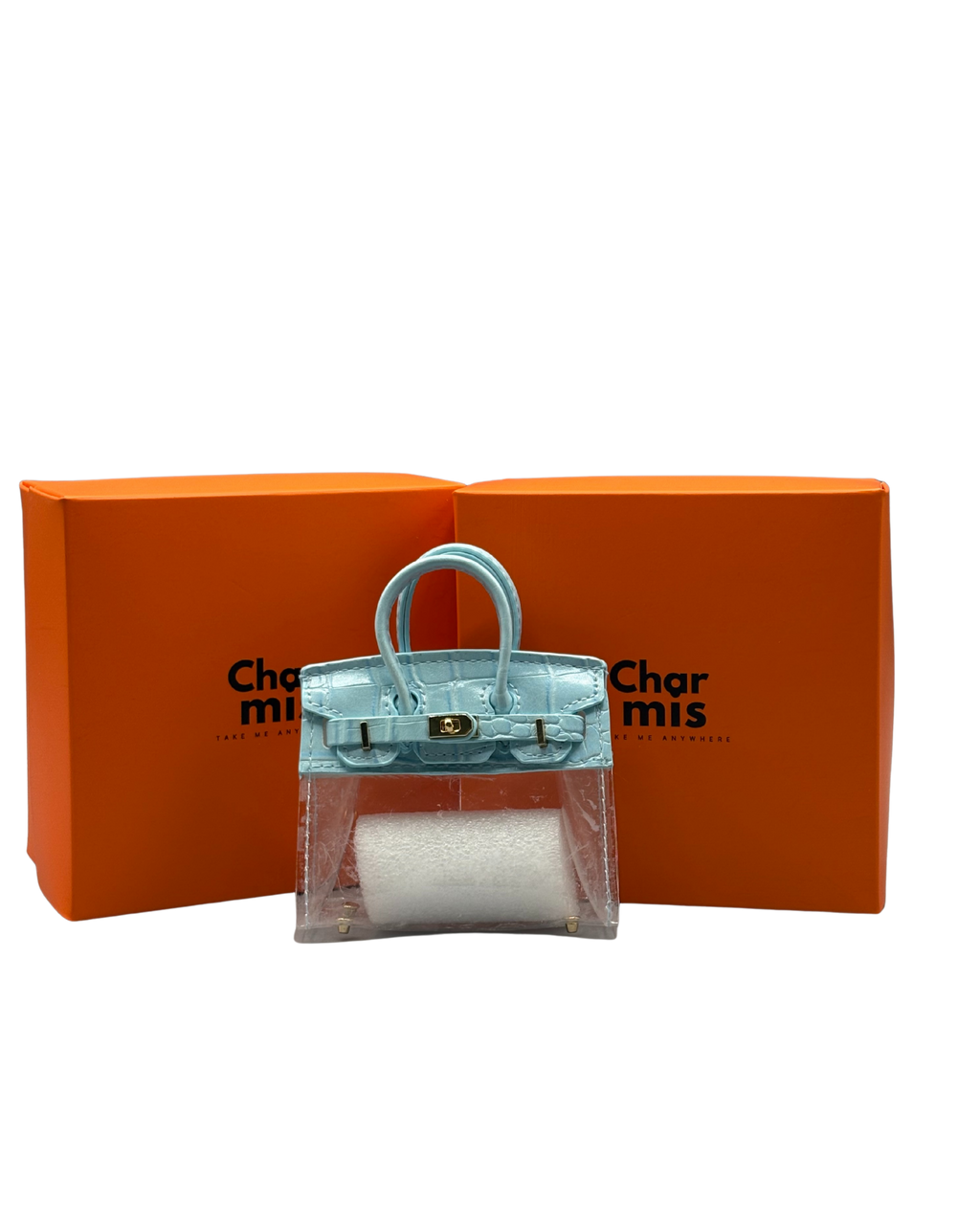 Vinyl Kelly Mini-Bag Charm