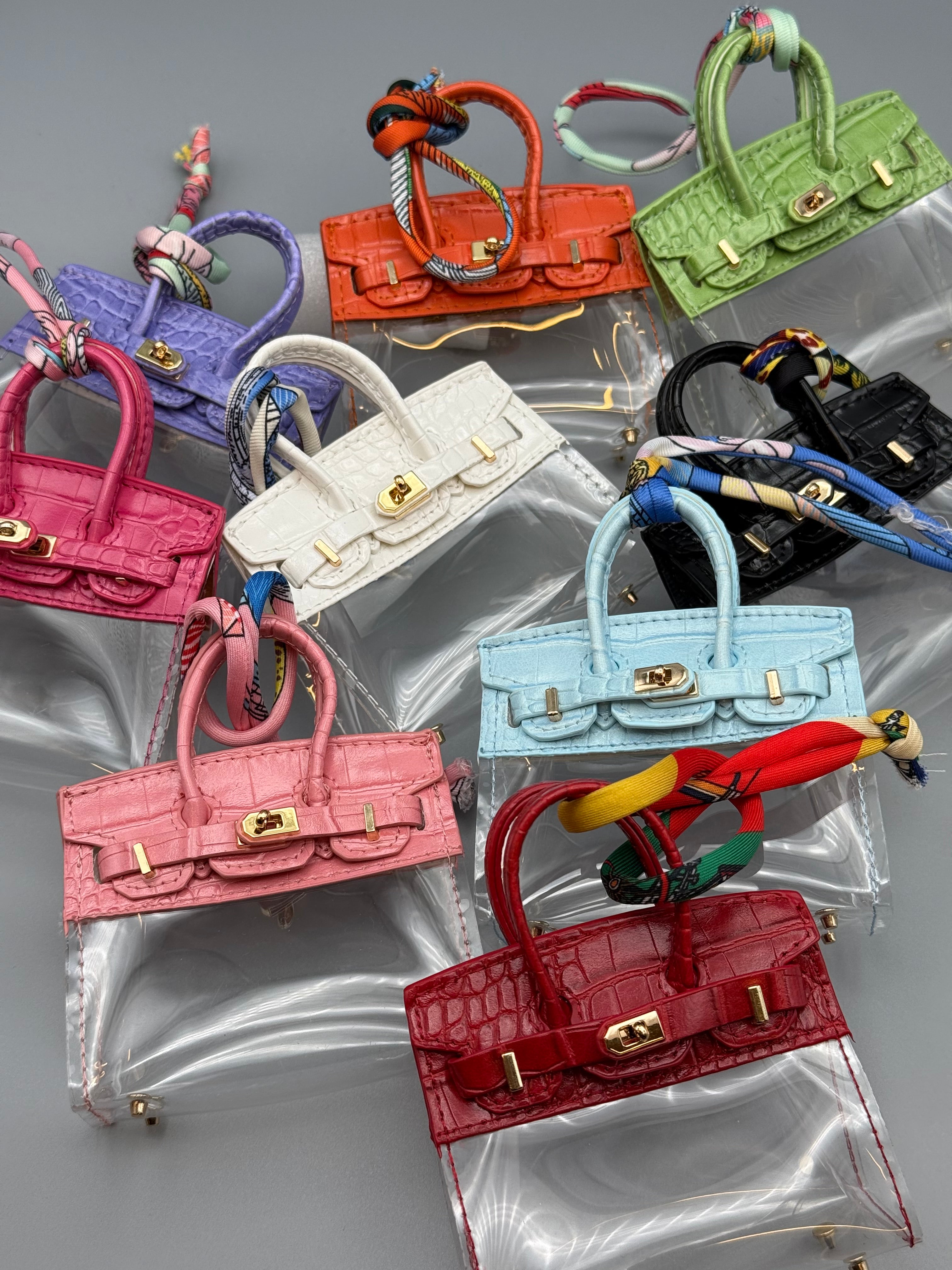 Vinyl Kelly Mini-Bag Charm