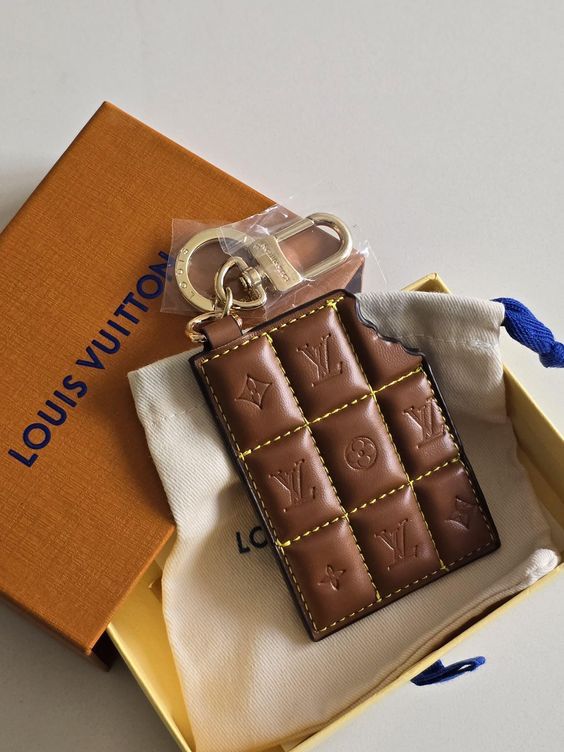 LV Chocolate Bar Charm