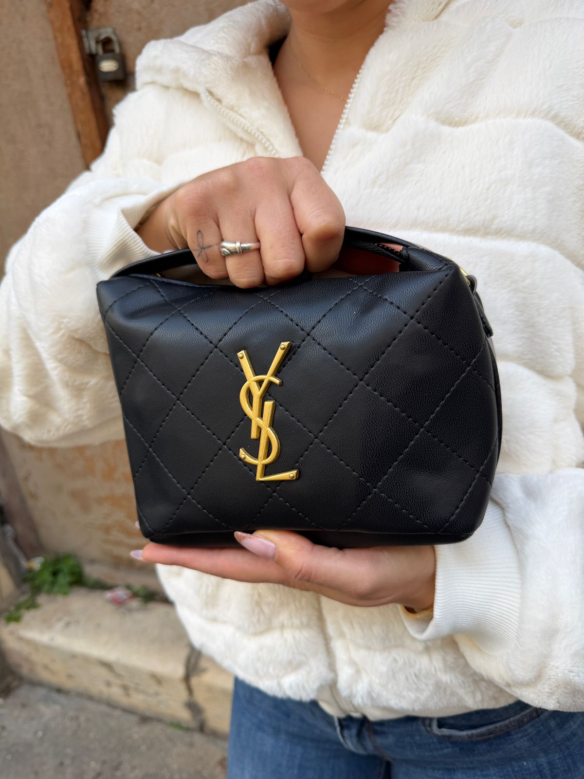 YSL Suede Bag