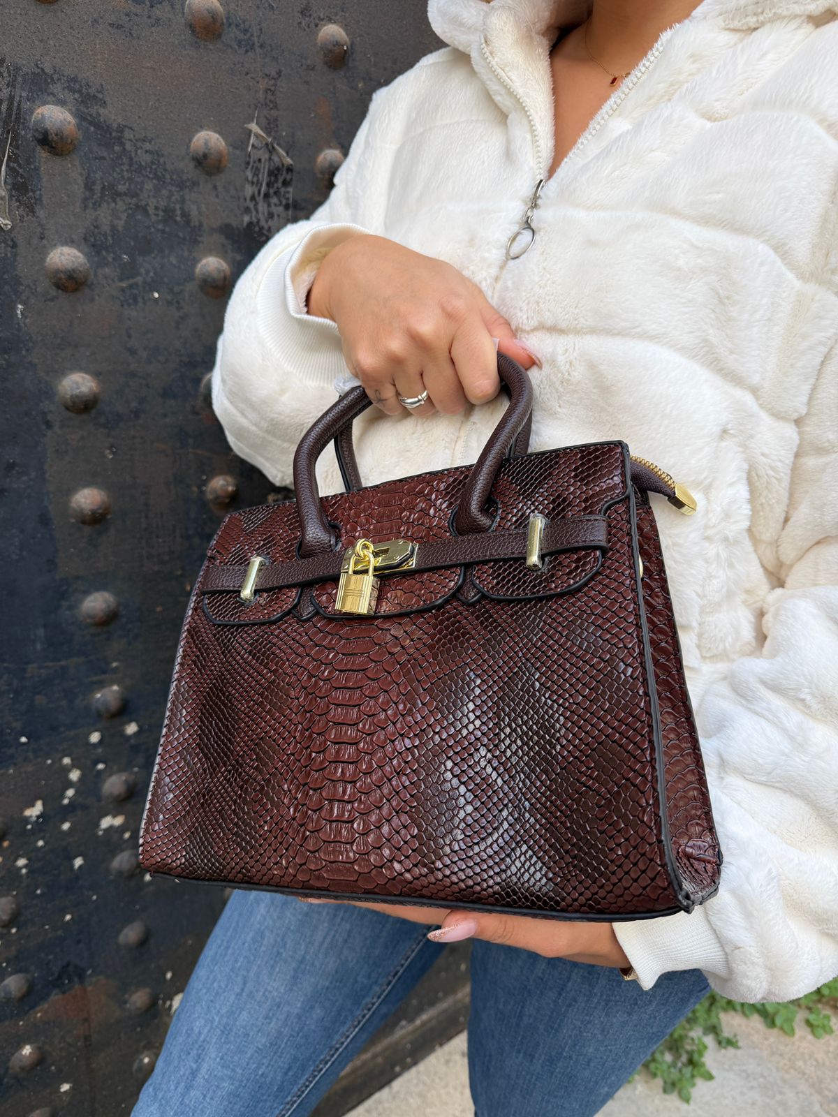 H Kelly Crocodile Bag