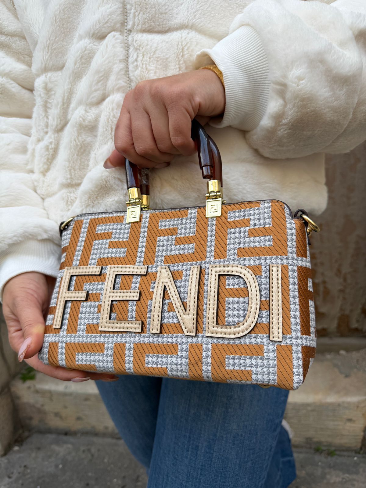 FF By The Way Mini Boston Bag