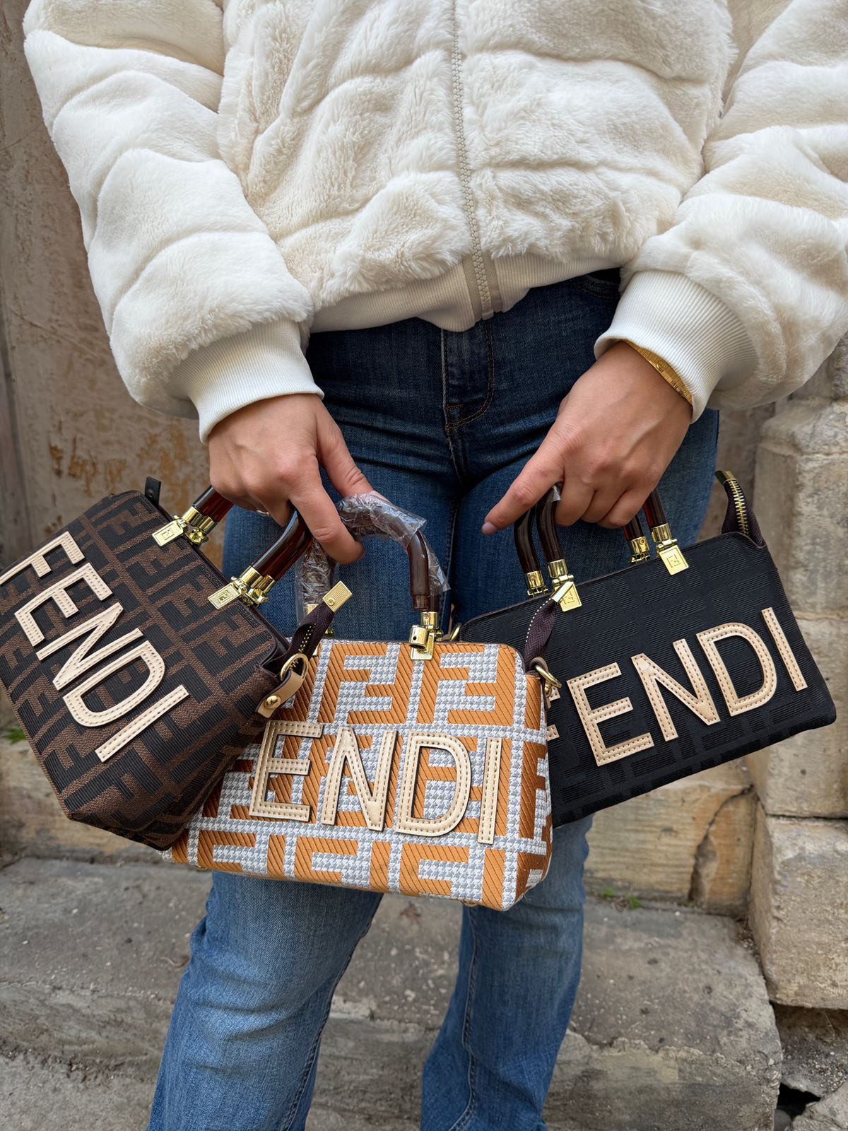 FF By The Way Mini Boston Bag