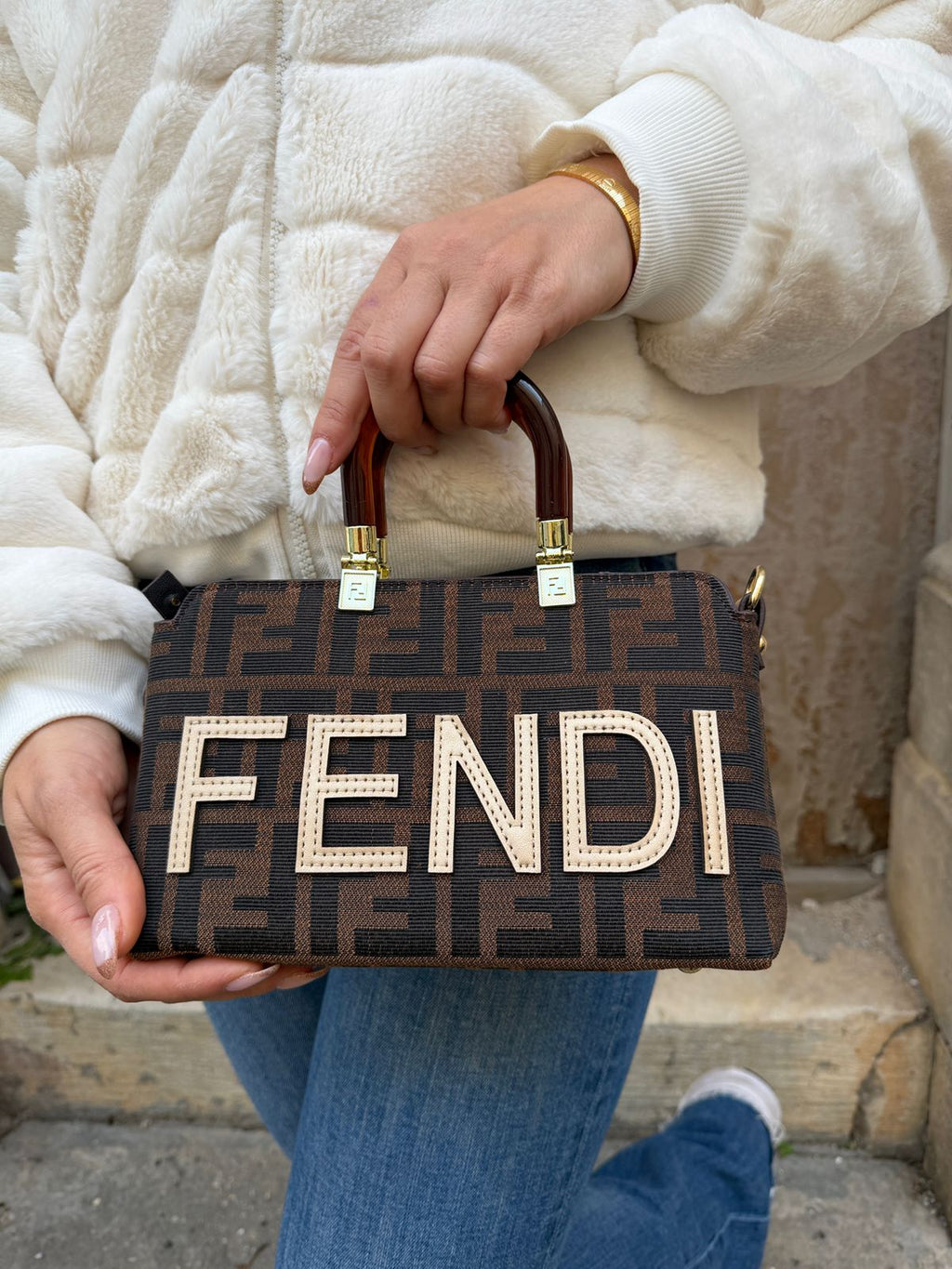 FF By The Way Mini Boston Bag