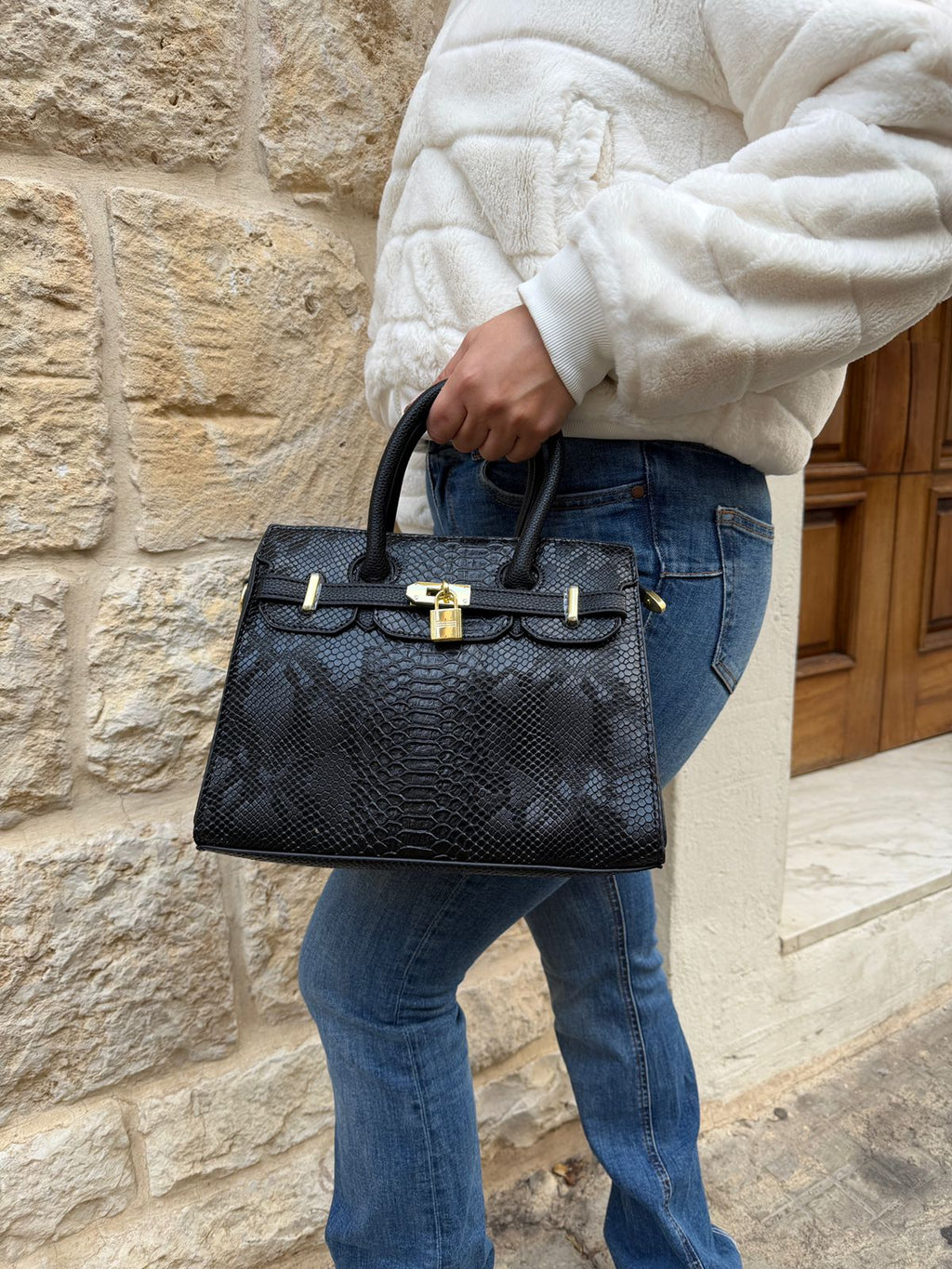 H Kelly Crocodile Bag